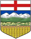 Blason de la pronvince d'Alberta