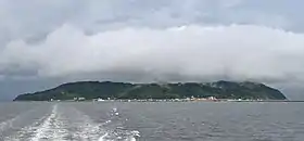 Vue panoramique de l'île de Shikanoshima.