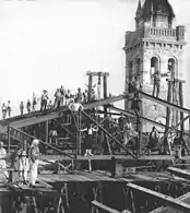 Construction de la cathédrale.