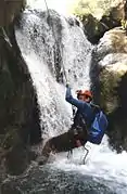 Canyoning.