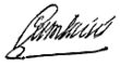 Signature de Jean-Jacques-Régis  de Cambacérès