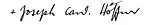Signature de Joseph Höffner