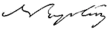 Signature de Napoléon III