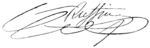 Signature de François Amable Ruffin