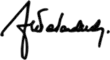 Signature de Jorgovanka Tabaković