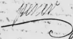 Signature de Étienne Perier