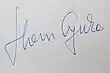 Signature de Gyula Horn