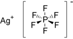Image illustrative de l’article Hexafluorophosphate d'argent