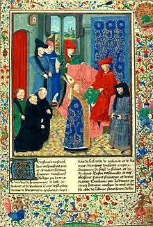 Les Grandes Chroniques de France de Simon Marmion (vers 1450).