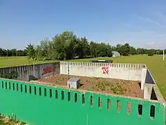 Le puits Déjardin no 2 dans son environnement.