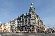 Immeuble Singer, vue d'ensemble