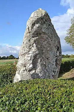 Image illustrative de l’article Menhir de la Grée à Midi