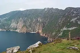 Les falaises du Slieve League (Donegal, Ulster).