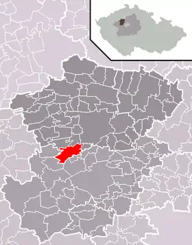 Localisation de Smečno