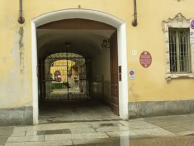 L'entrée de la Société de lecture