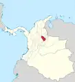 La Province de Socorro en 1855.