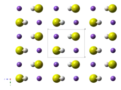 Image illustrative de l’article Bisulfure de potassium