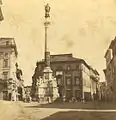 La Colonne de l'Immaculée Conception vers 1880.