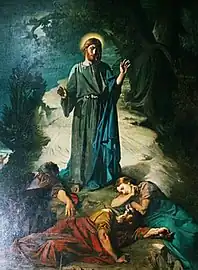 Le Christ au Jardin des Oliviers, Théodore Chasseriau, 1844.