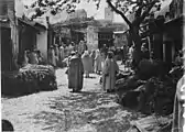 Ancien marché "Souk" de la ville (Photographie d'archive)