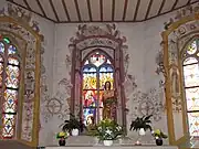 Fresques de la chapelle.