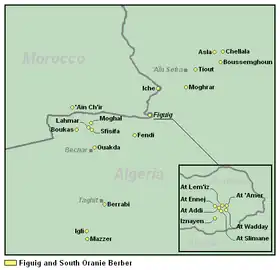 Oranie du Sud et Figuig