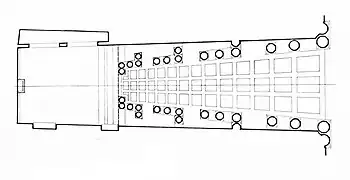 Plan de la galerie.