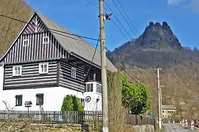 Babětín: château de Vrabinec.