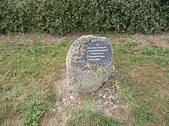 Stèle des aviateurs.