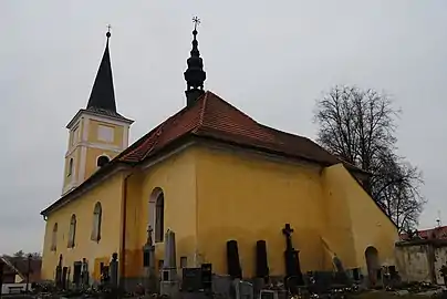L'église Saint-Martin.