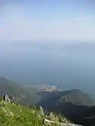 Saint-Gingolph vu depuis Le Grammont.