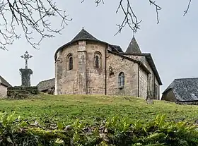 Le chevet de l'Église.