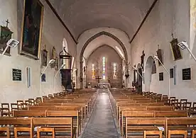 Nef vers le chœur.