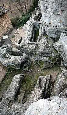 La nécropole rupestre