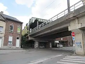 L'accès à la station.