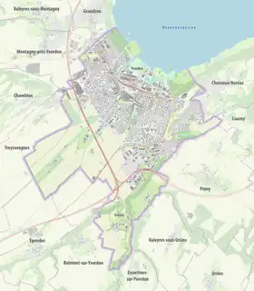 (Voir situation sur carte : Yverdon-les-Bains)