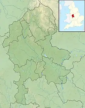 (Voir situation sur carte : Staffordshire)
