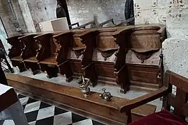 Stalles du chœur,
