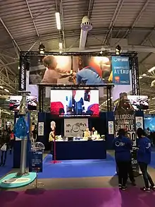 Stand du Secours Islamique France.