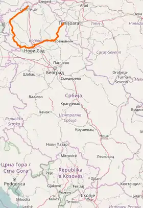 Image illustrative de l’article Route magistrale 12 (Serbie)