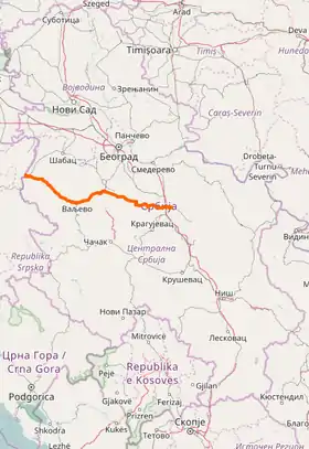Image illustrative de l’article Route magistrale 27 (Serbie)