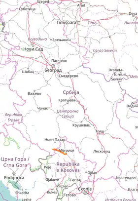 Image illustrative de l’article Route magistrale 32 (Serbie)