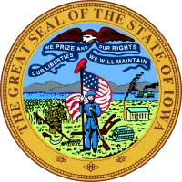 Blason de Iowa