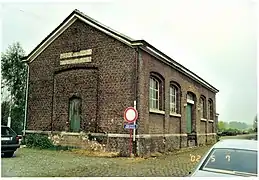 Halle à marchandises.