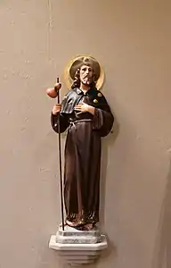 Statue de Jacques de Zébédée.