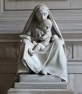 Autre statue dans le hall.