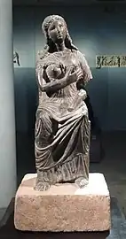 Isis assise allaitant Horus, Ier s.