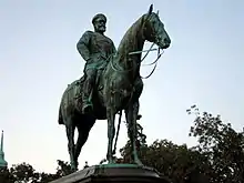 Statue équestre du grand-duc Louis IV de Hesse à Darmstadt (1898)