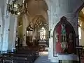 L'intérieur de l'église