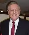 Steve Forbes, président et rédacteur en chef du magazine Forbes, candidat malheureux aux primaires Républicaines de 1996